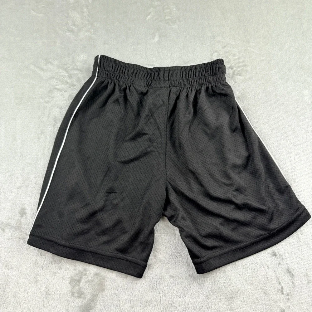 New Balance Kids Black Mesh Athletic Shorts Size 8